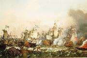 Ludolf Bakhuizen The Battle of Barfleur, 19 May 1692 painting